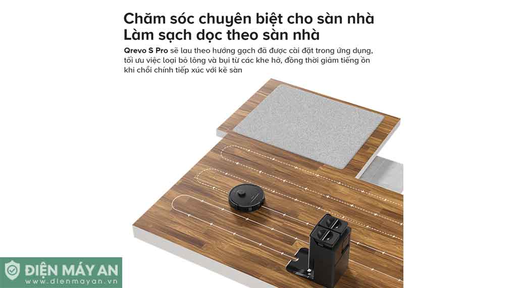 Robot hút bụi lau nhà Roborock QRevo S Pro